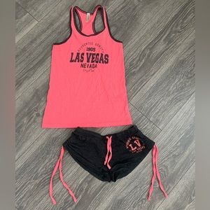 📦Las Vegas tank and booty short set BUNDLE ONLY